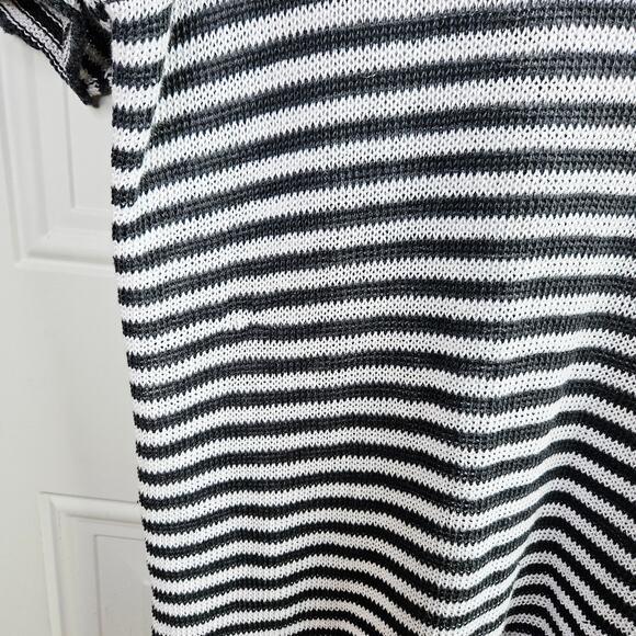 Eileen Fisher Organic Linen Knit Casual Tunic Top Size Petite Large Lagenlook - Picture 8 of 12